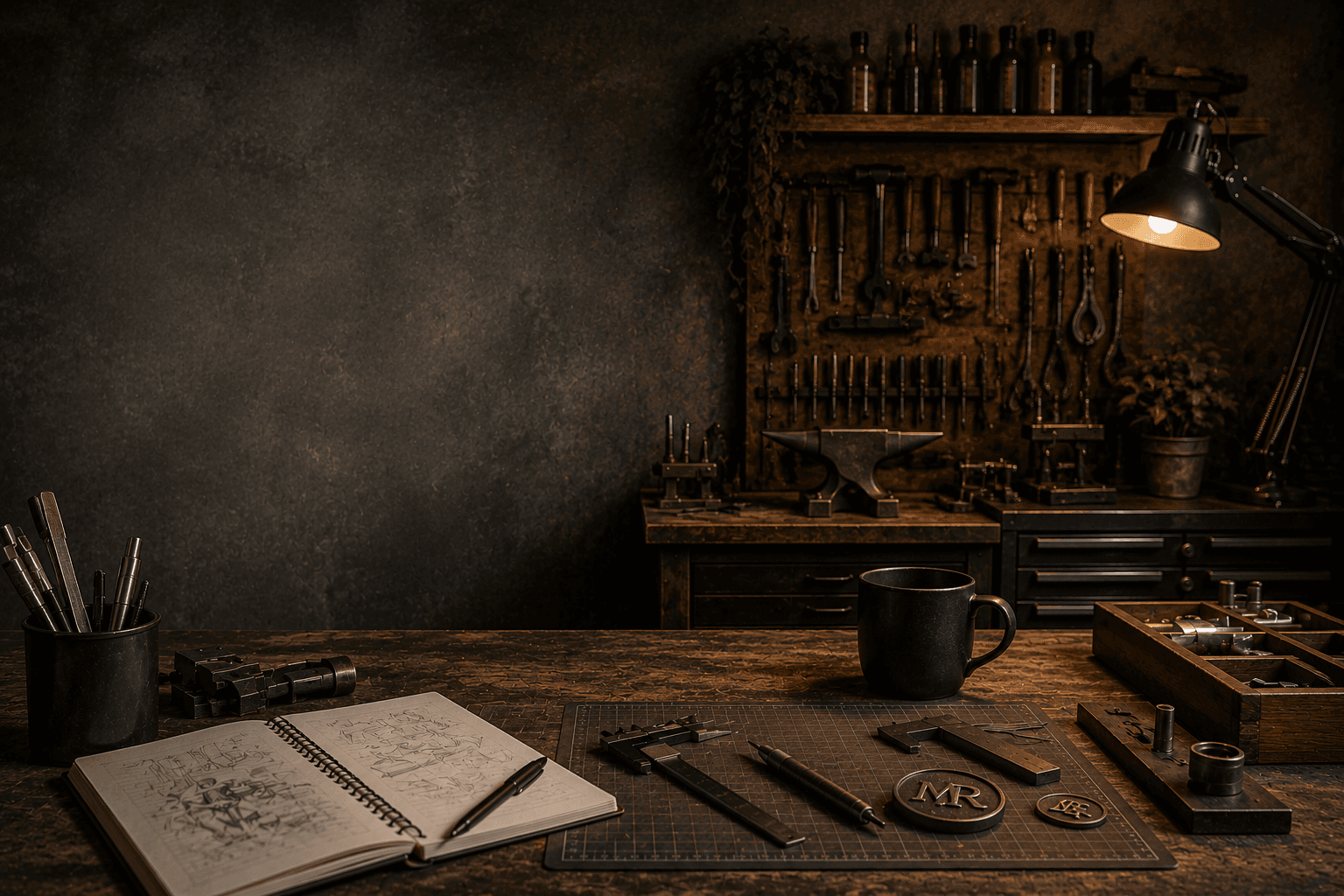 Modern Relic workshop scene